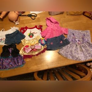 Build a bear clothing lot.  8 pieces total.